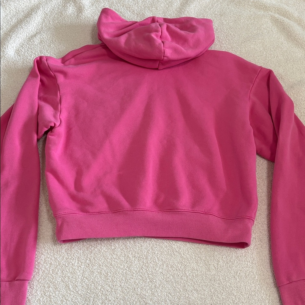 Skims Pink Hoodie Sweater - Picture 4 of 4